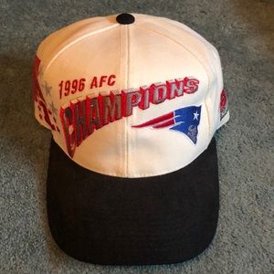 1996 Patriots AFC Champs SnapBack Hat
